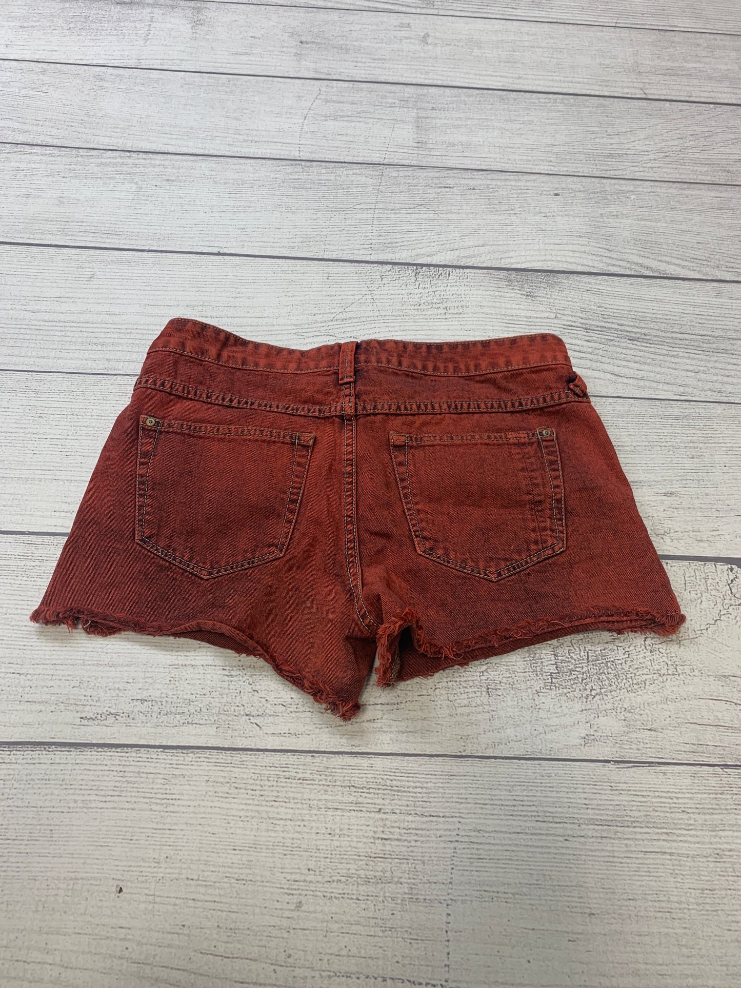 Red Shorts Free People, Size 8