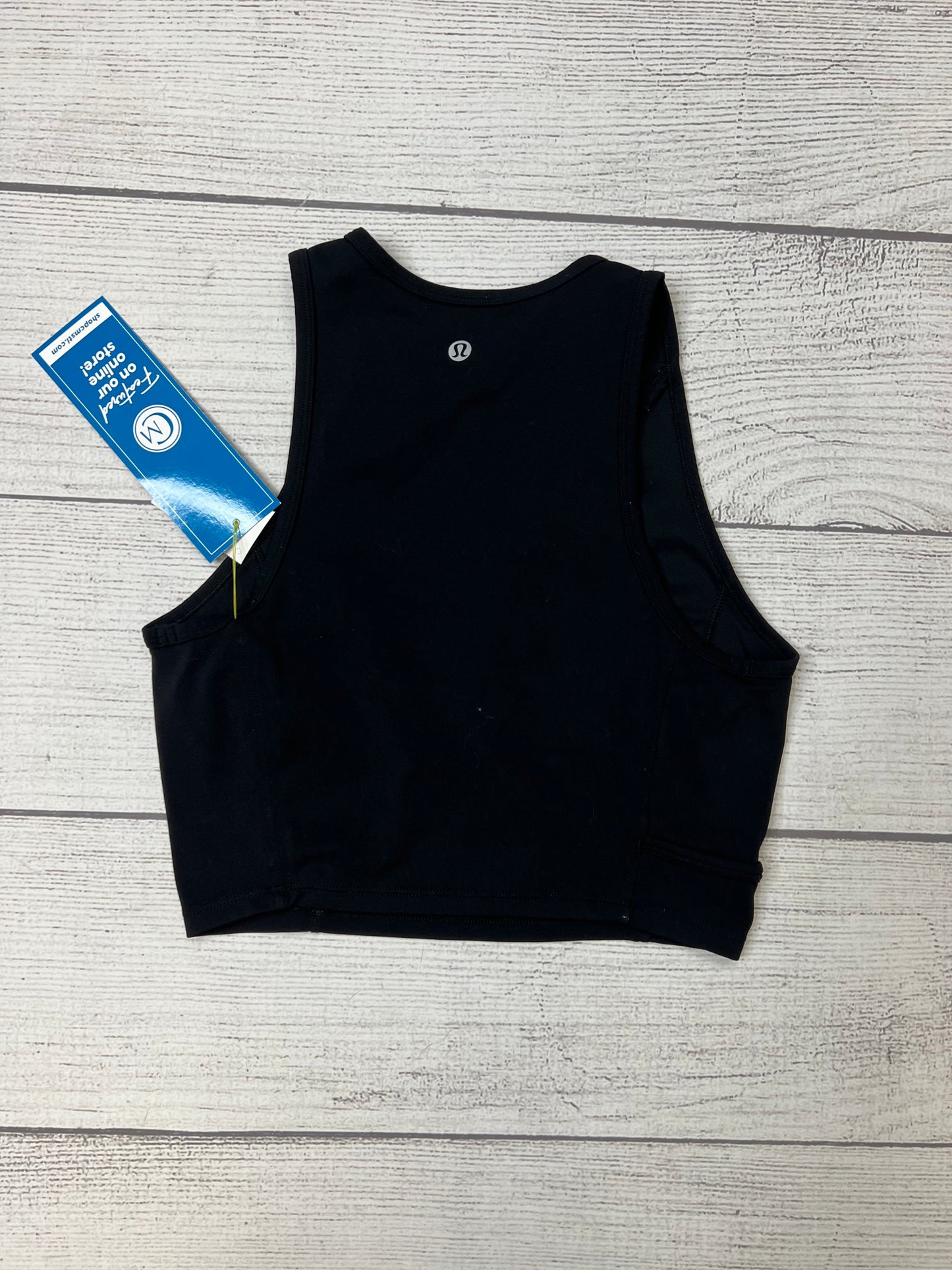 Black Athletic Tank Top Lululemon, Size S