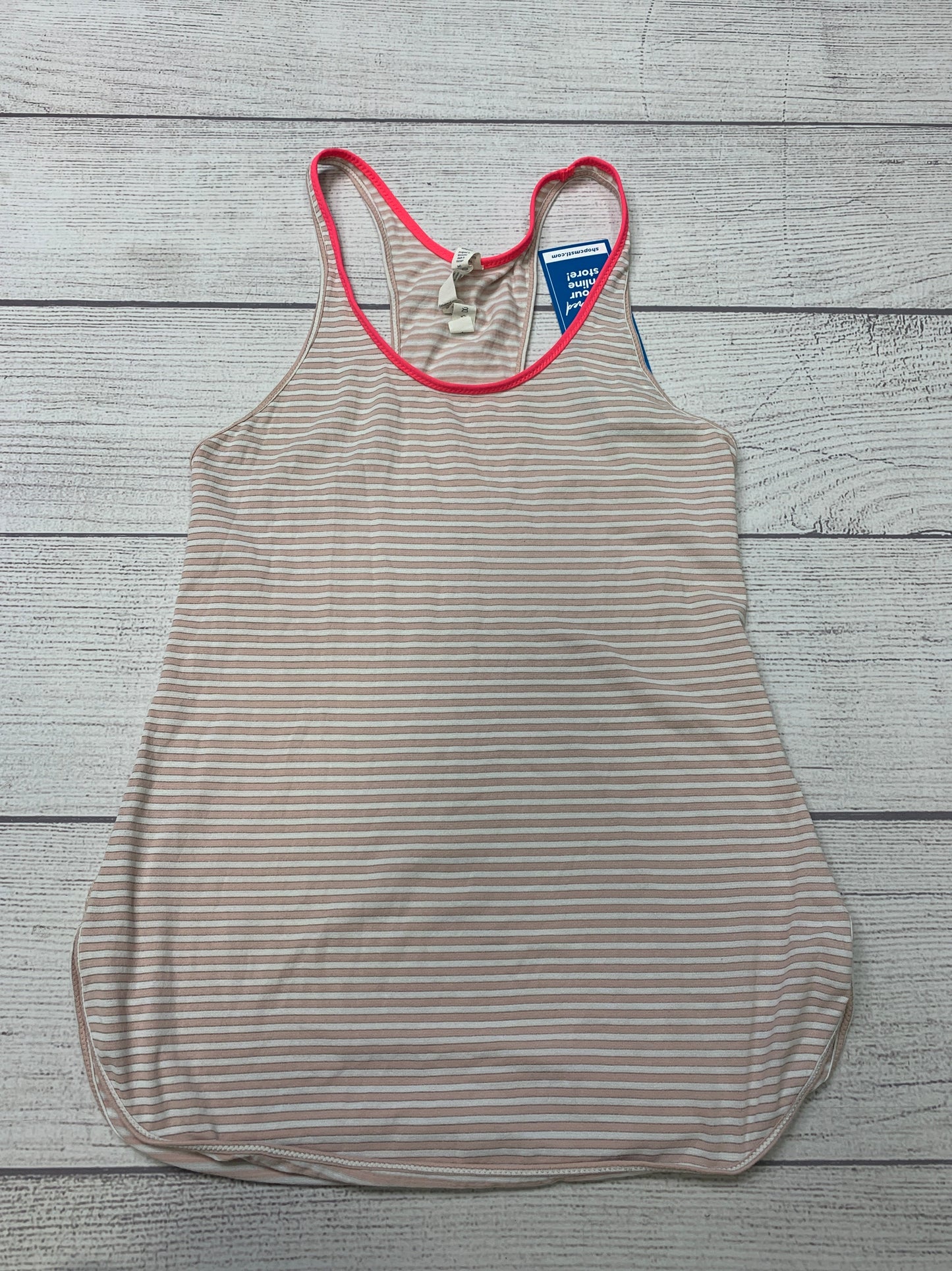 Striped Athletic Tank Top Lululemon, Size 4