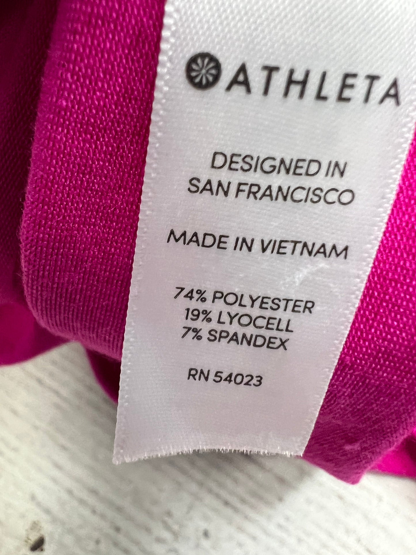 Athletic Tank Top By Athleta In Pink, Size: L