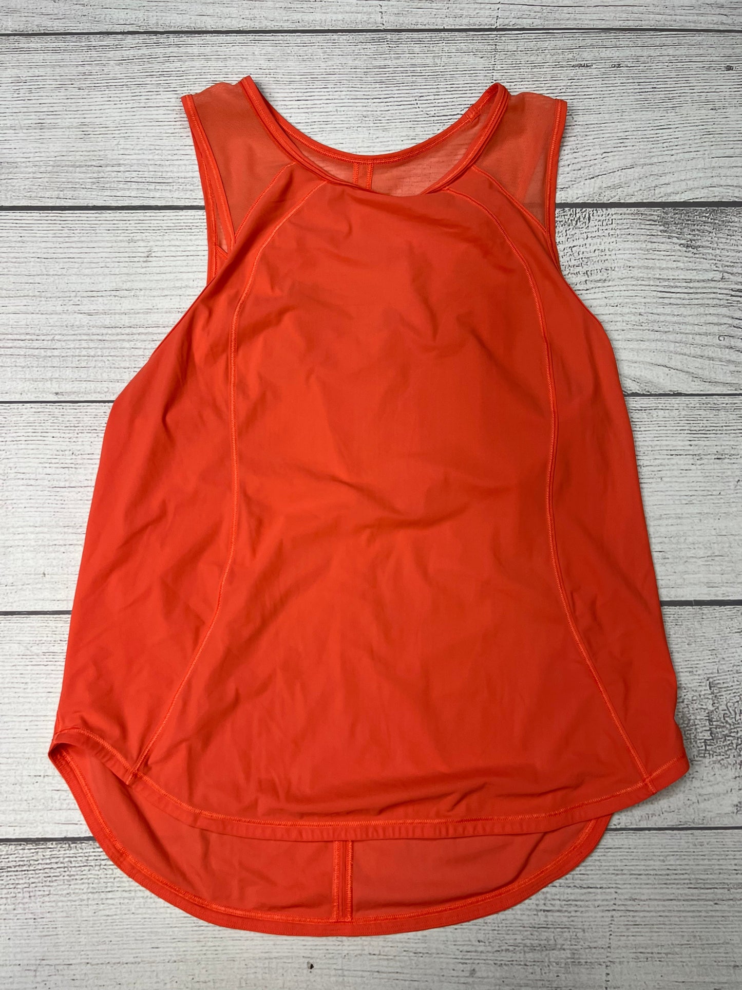 Athletic Tank Top By Lululemon In Orange, Size: M