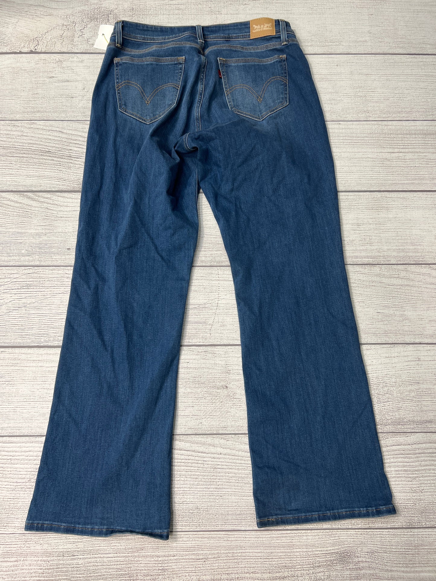 Jeans Boot Cut By Levis In Blue, Size: 14