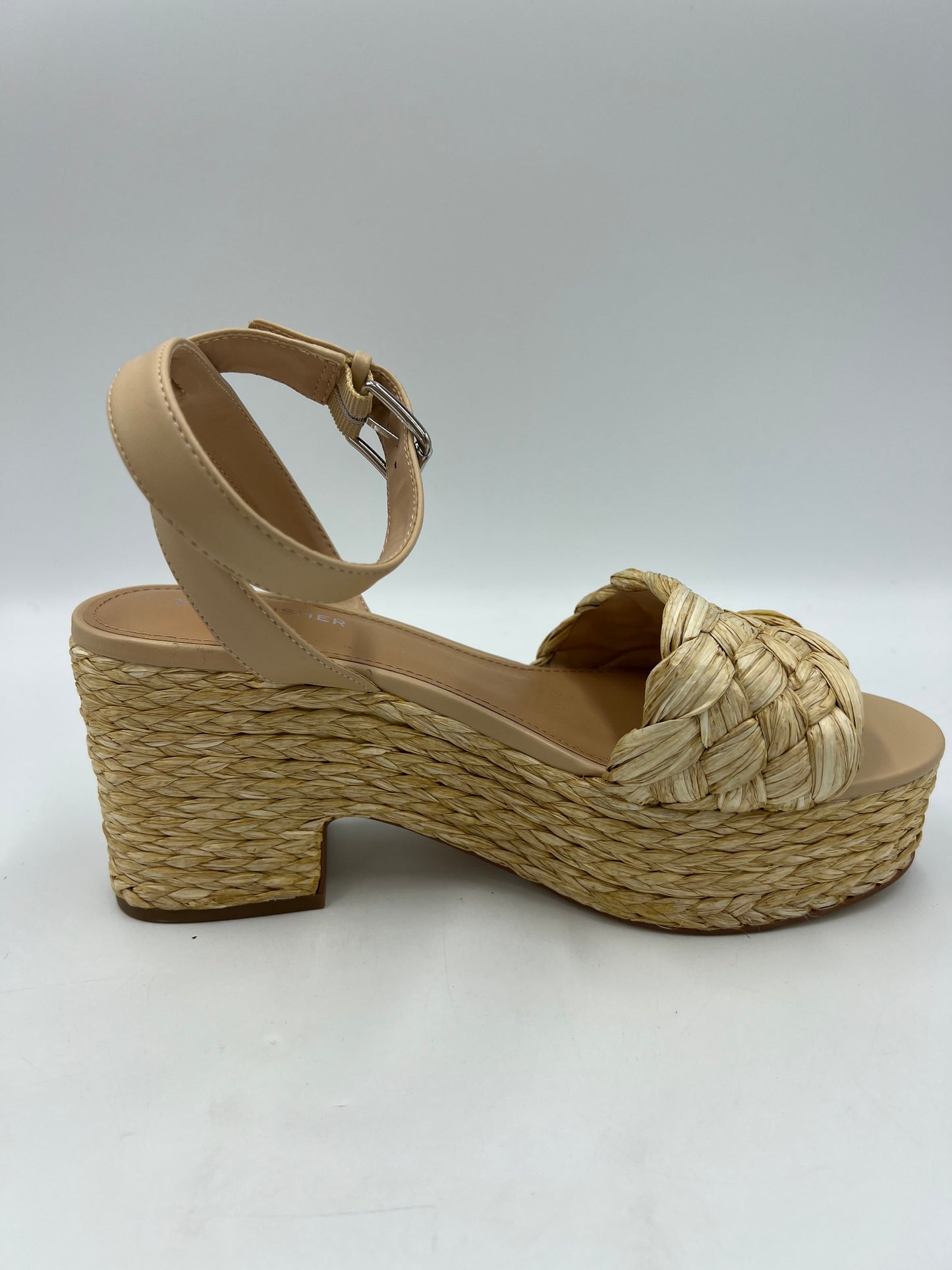 Shoes Heels Block By Marc Fisher In Tan, Size: 9.5