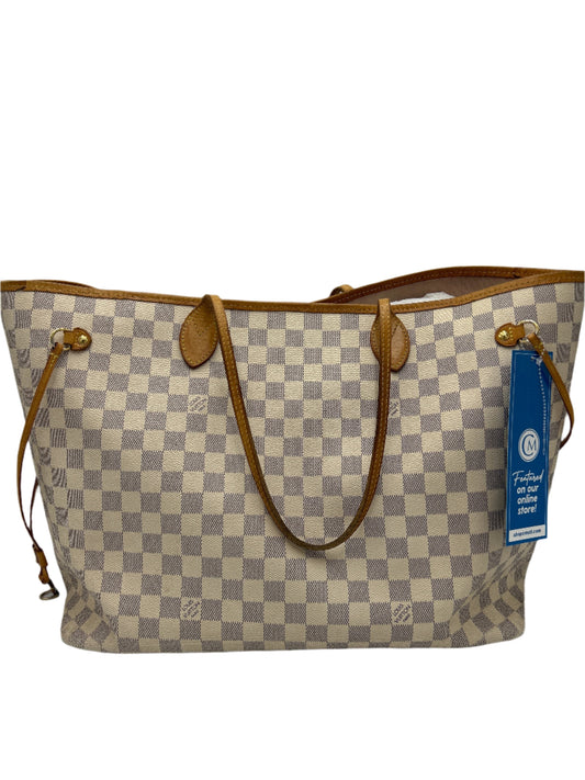 Louis Vuitton Neverfull Damier GM Designer Luxury Handbag