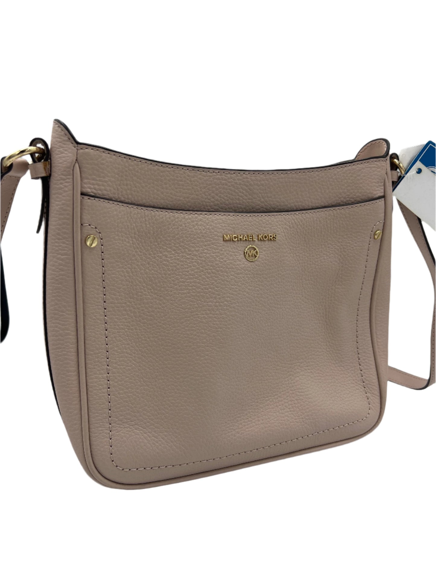 Leather Crossbody Designer By Michael Kors