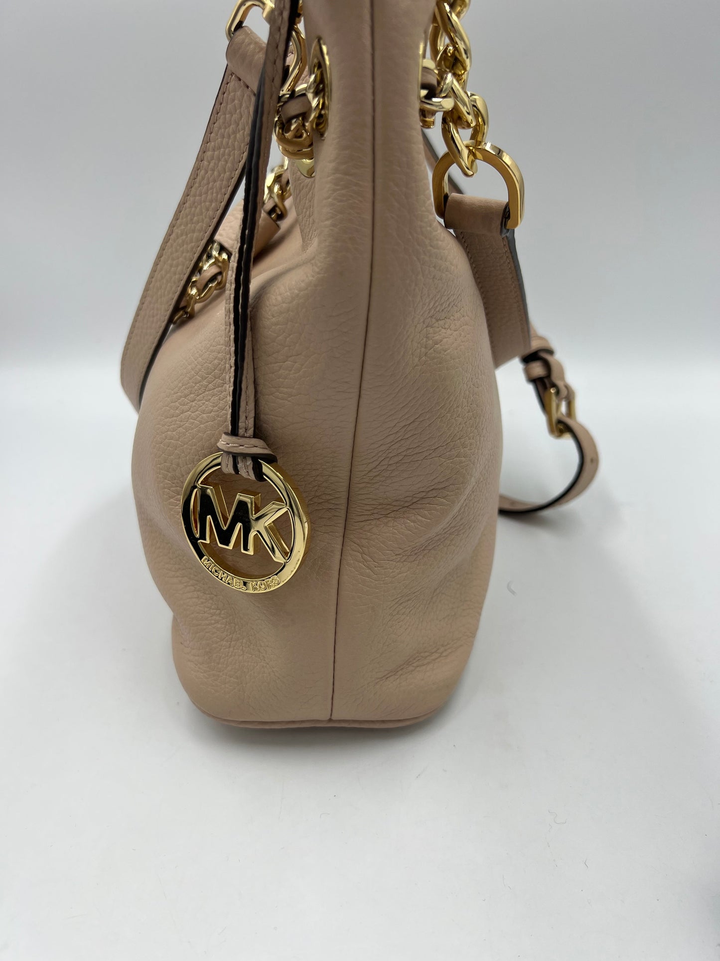 Leather Handbag Designer By Michael Kors