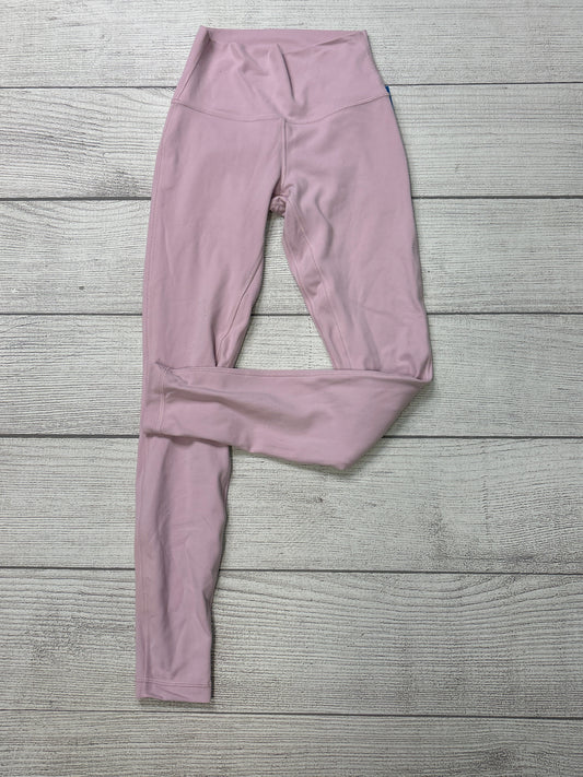 Athletic Leggings By Lululemon In Pink, Size: 4