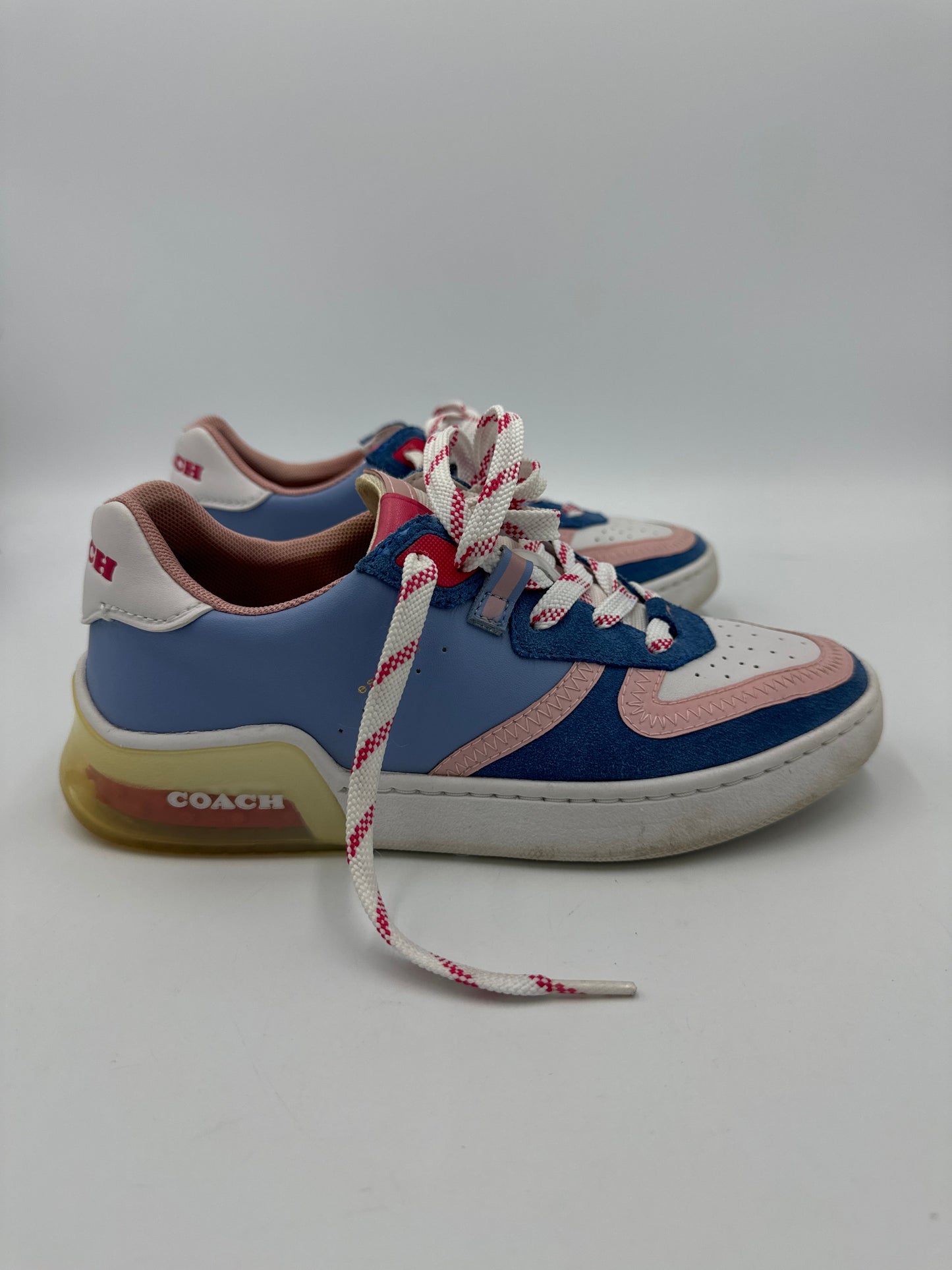 Coach Colorblock Leather Trainers  Size: 5.5