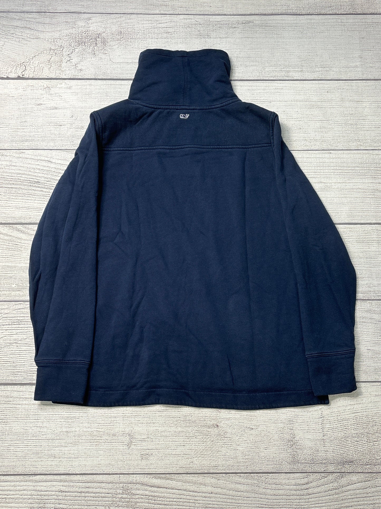 Sweatshirt Collar By Vineyard Vines In Navy, Size: S