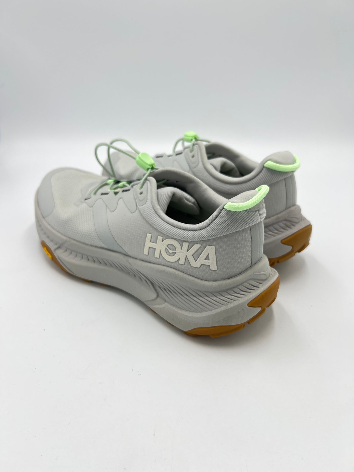 Shoes Designer By Hoka In Grey, Size: 9.5