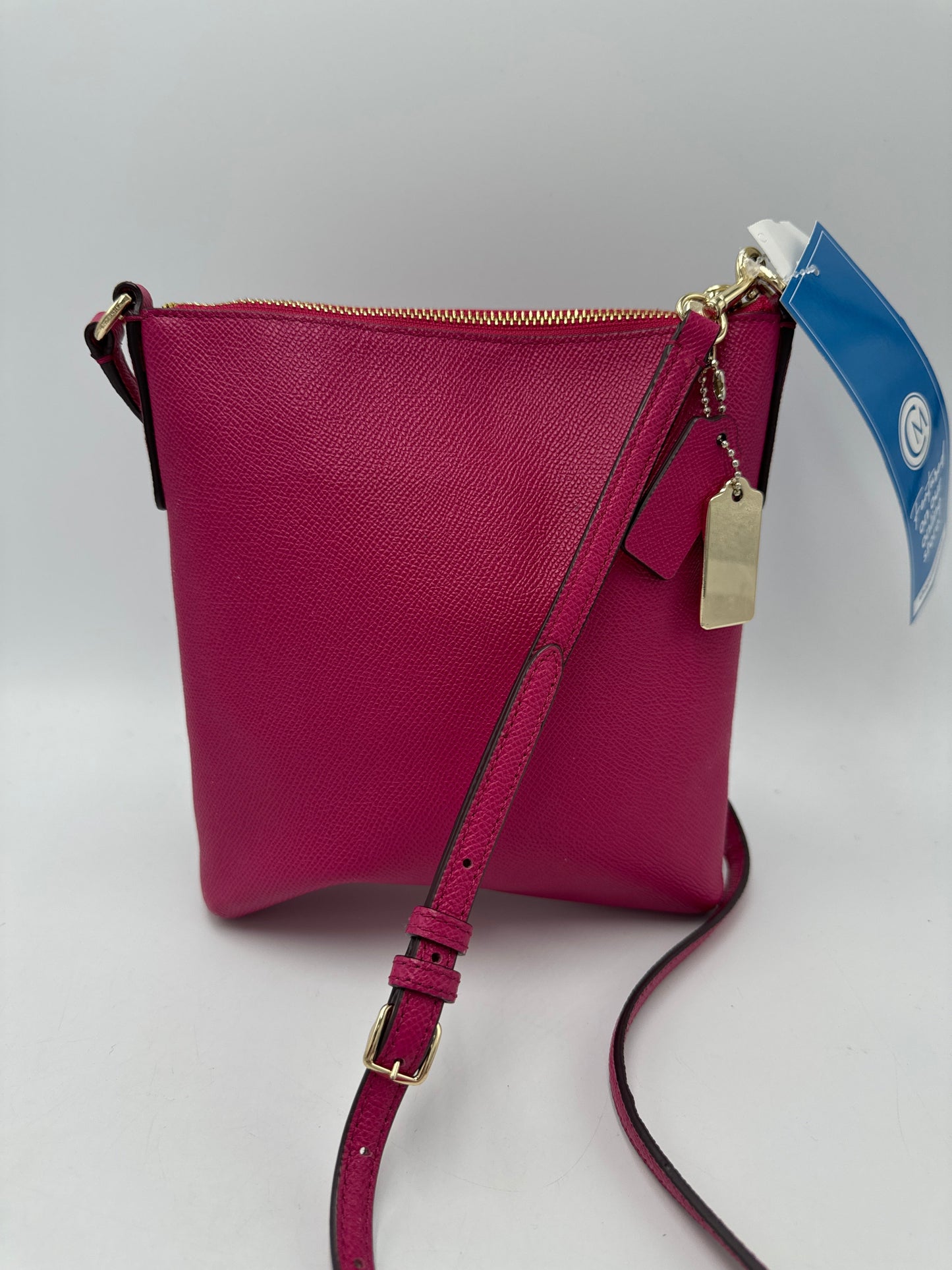 Leather Crossbody Designer By Coach