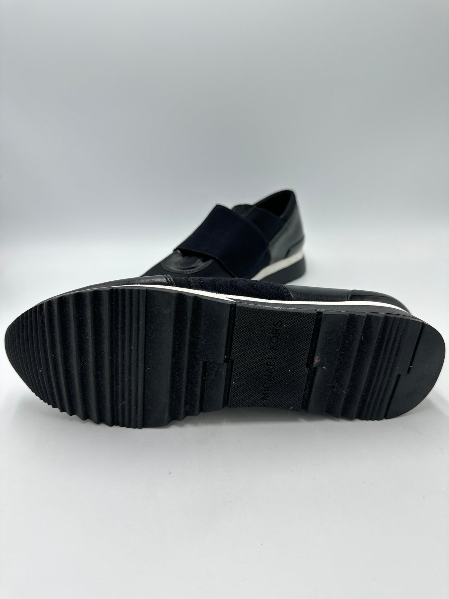 Shoes Designer By Michael Kors In Black, Size: 9.5