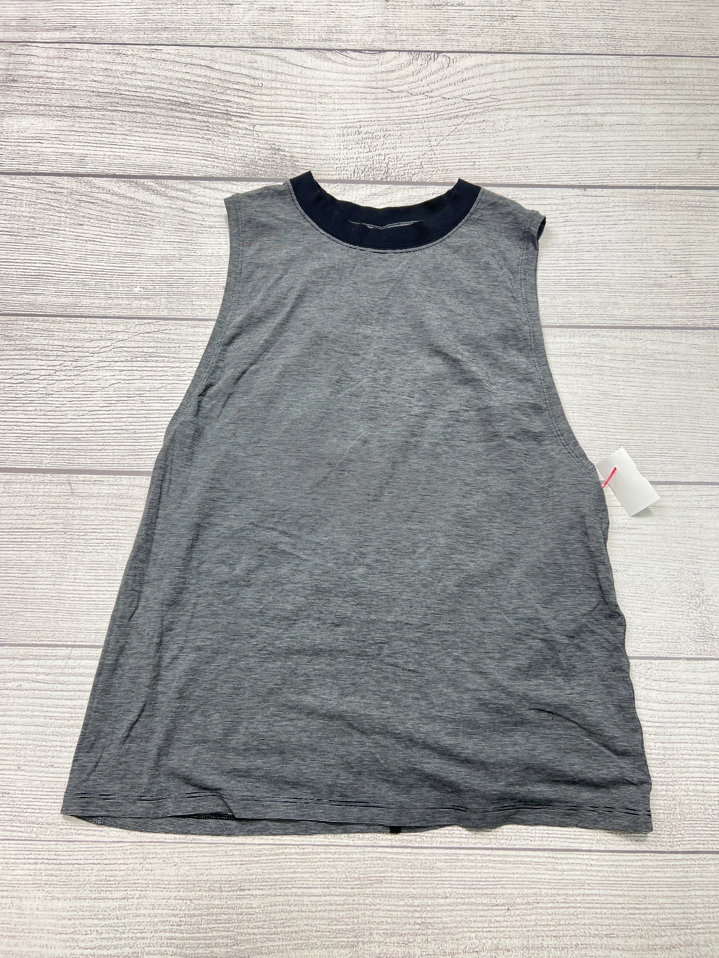 Athletic Tank Top By Lululemon In Grey, Size: M