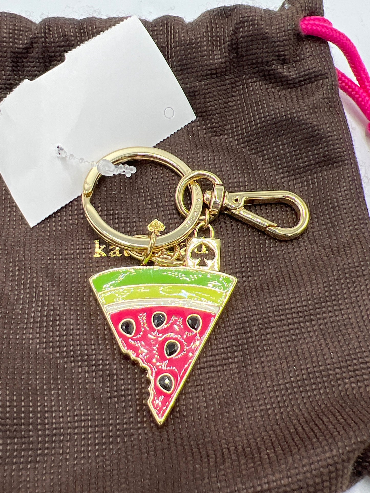 Watermelon Key Chain  By Kate Spade