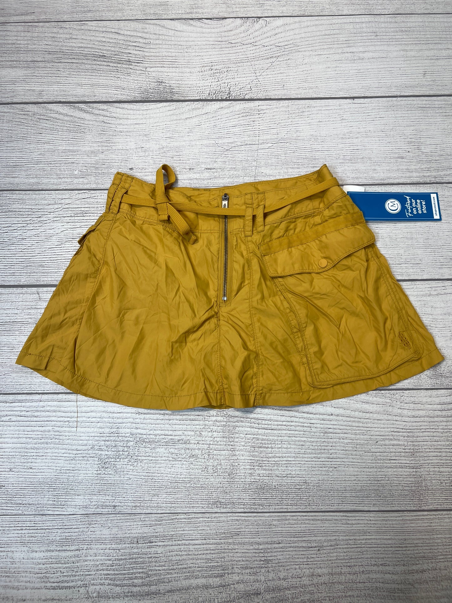 Athletic Skirt By Free People In Yellow, Size: M