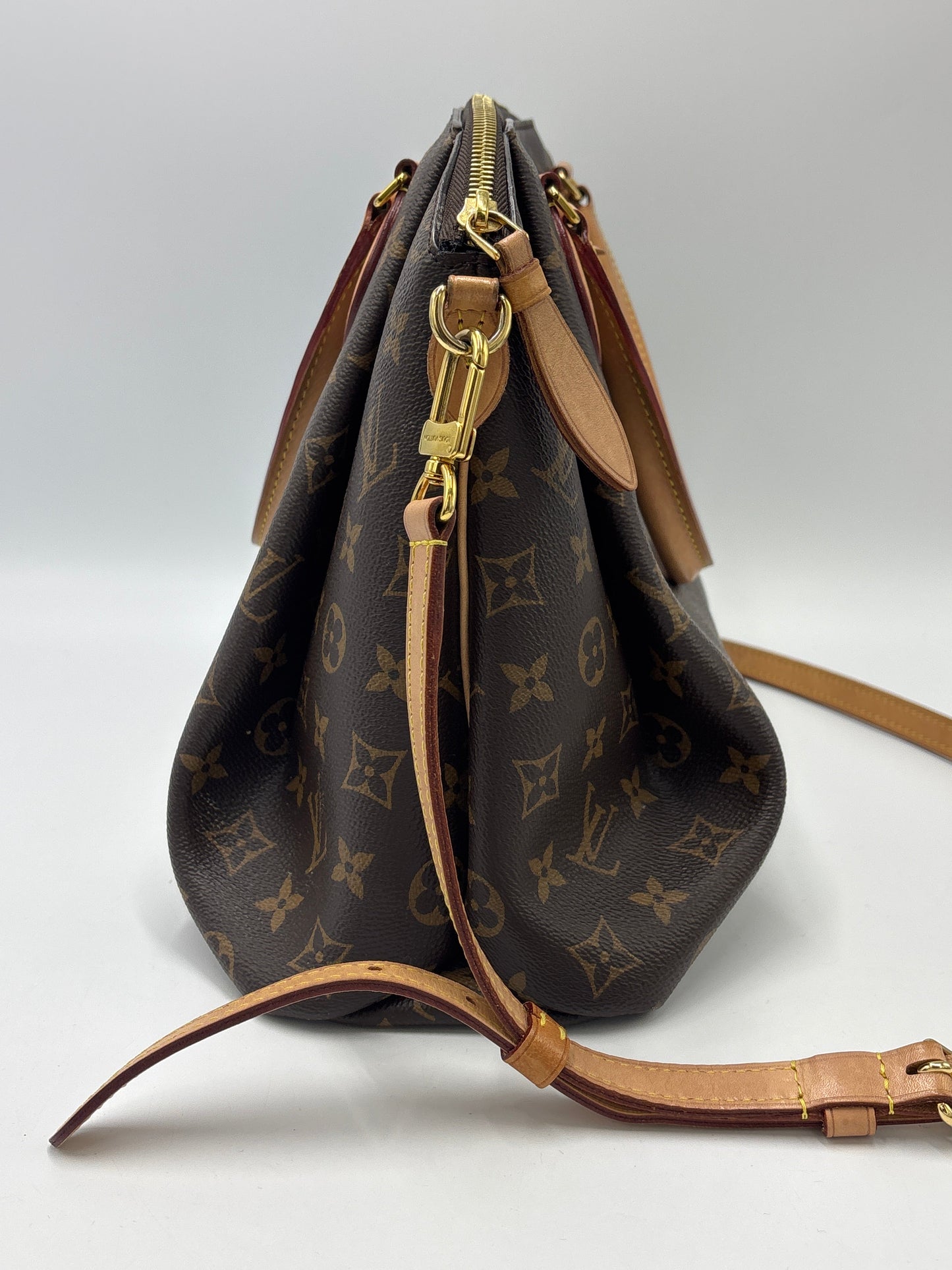 Louis Vuitton Rivoli MM Monogram Designer Luxury Handbag