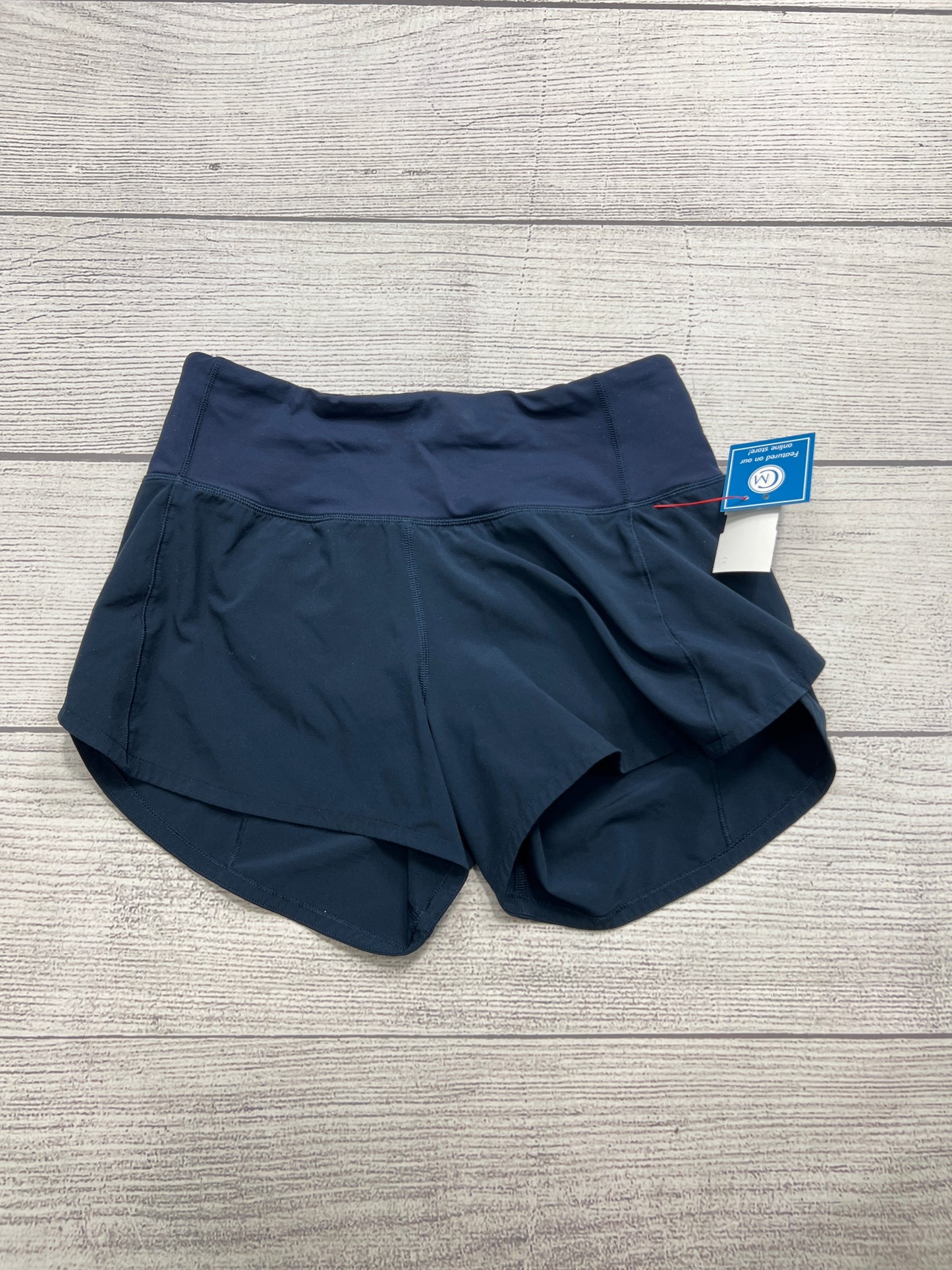 Athletic Shorts By Lululemon In Navy, Size: 2