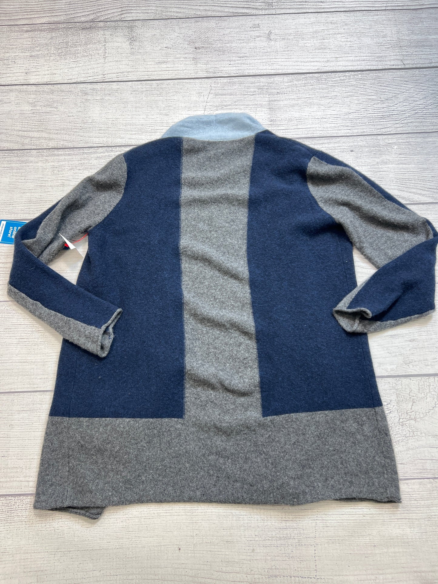 Sweater Cardigan Cashmere By CASHMERE CASHMERE  In Blue, Size: Xl