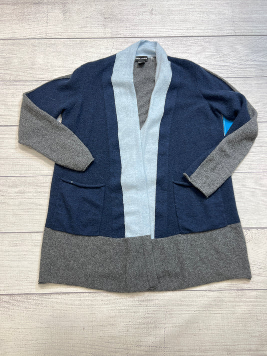 Sweater Cardigan Cashmere By CASHMERE CASHMERE  In Blue, Size: Xl