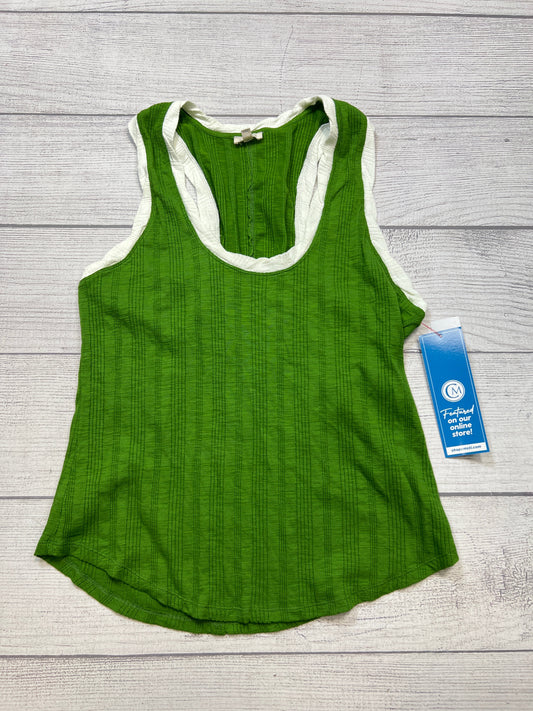 Top Sleeveless By Pilcro In Green, Size: Xl