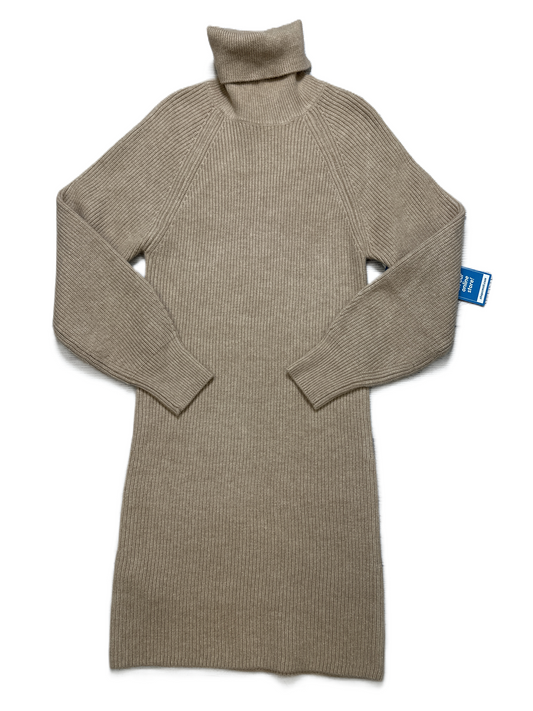 Dress Sweater By Mng In Tan, Size: Xs