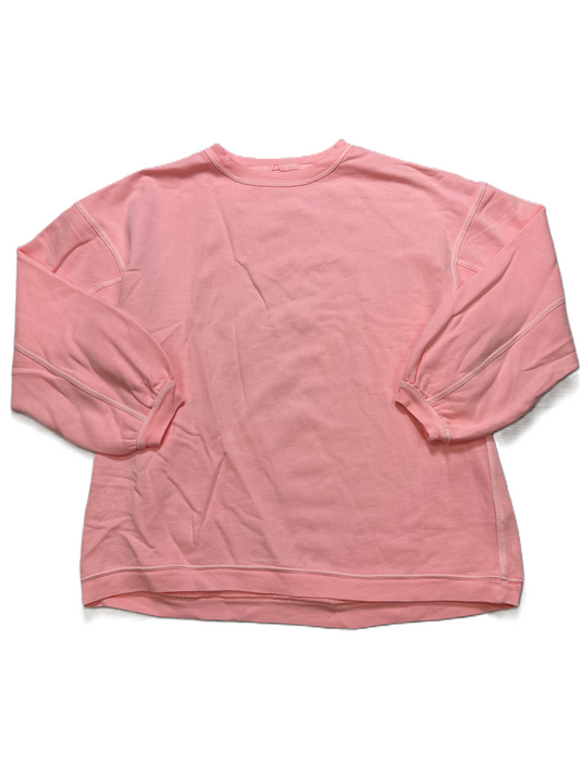 Sweatshirt Crewneck By Aerie In Pink, Size: M