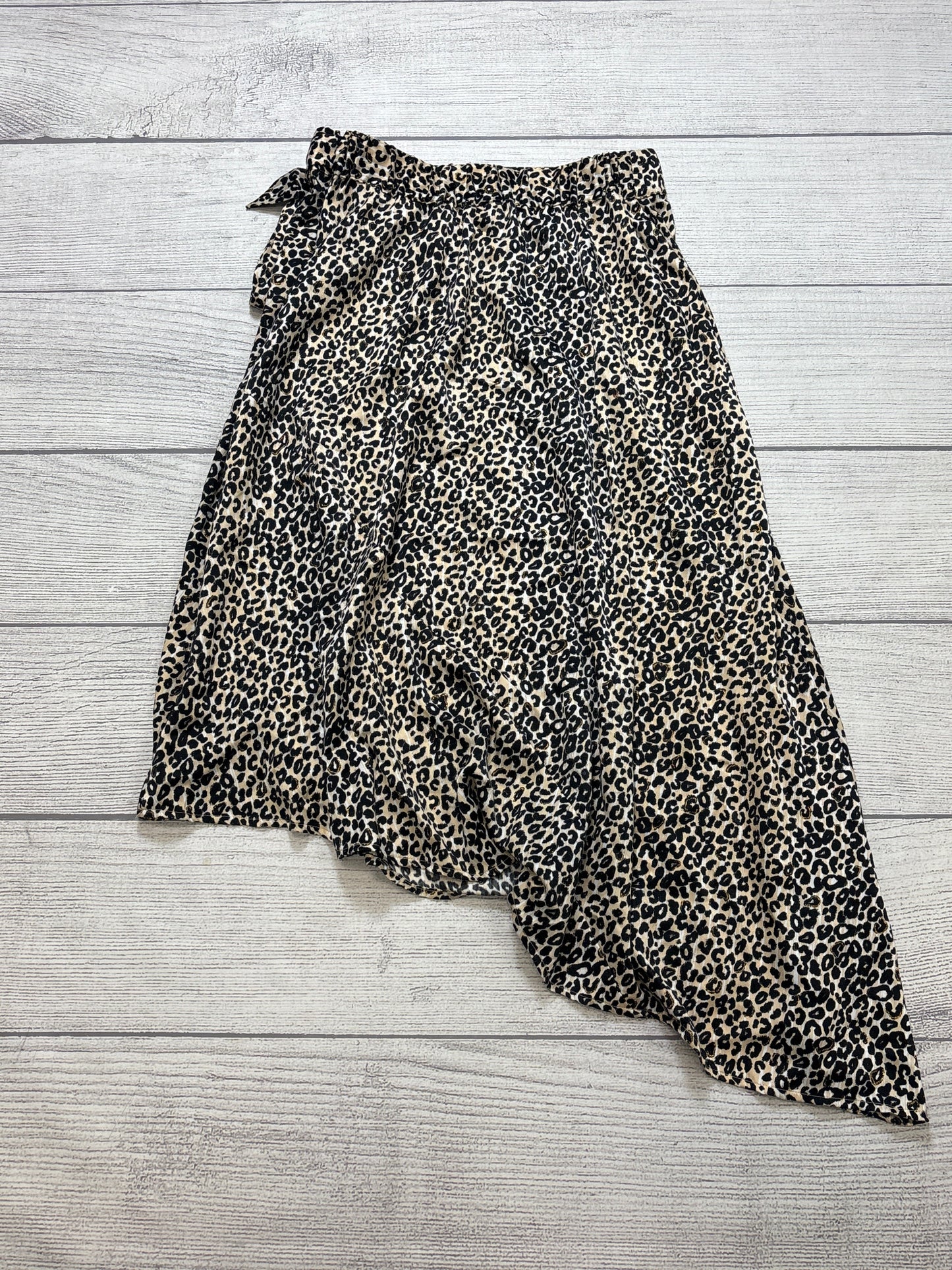 Skirt Midi By Nine West Apparel In Animal Print, Size: 6