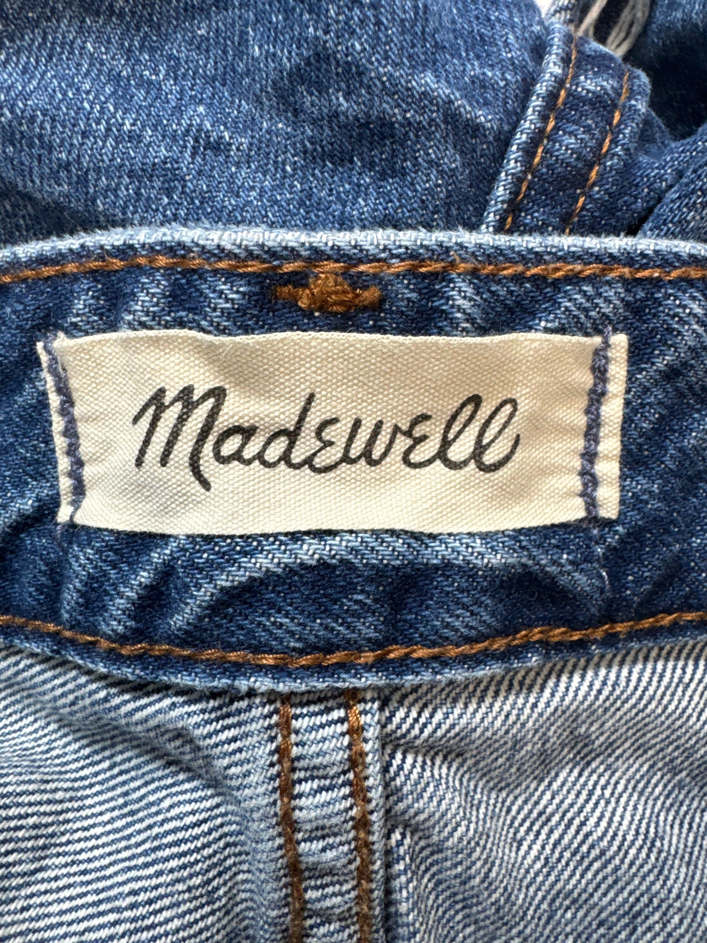 Shorts By Madewell In Blue Denim, Size: 12