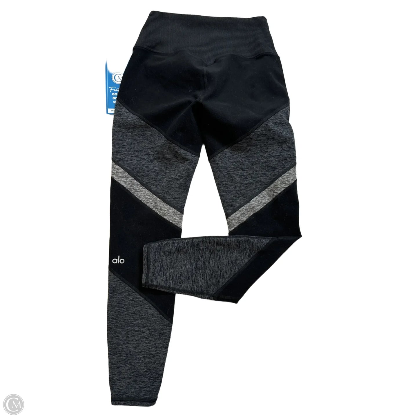 Athletic Leggings By Alo In Black, Size: Xs