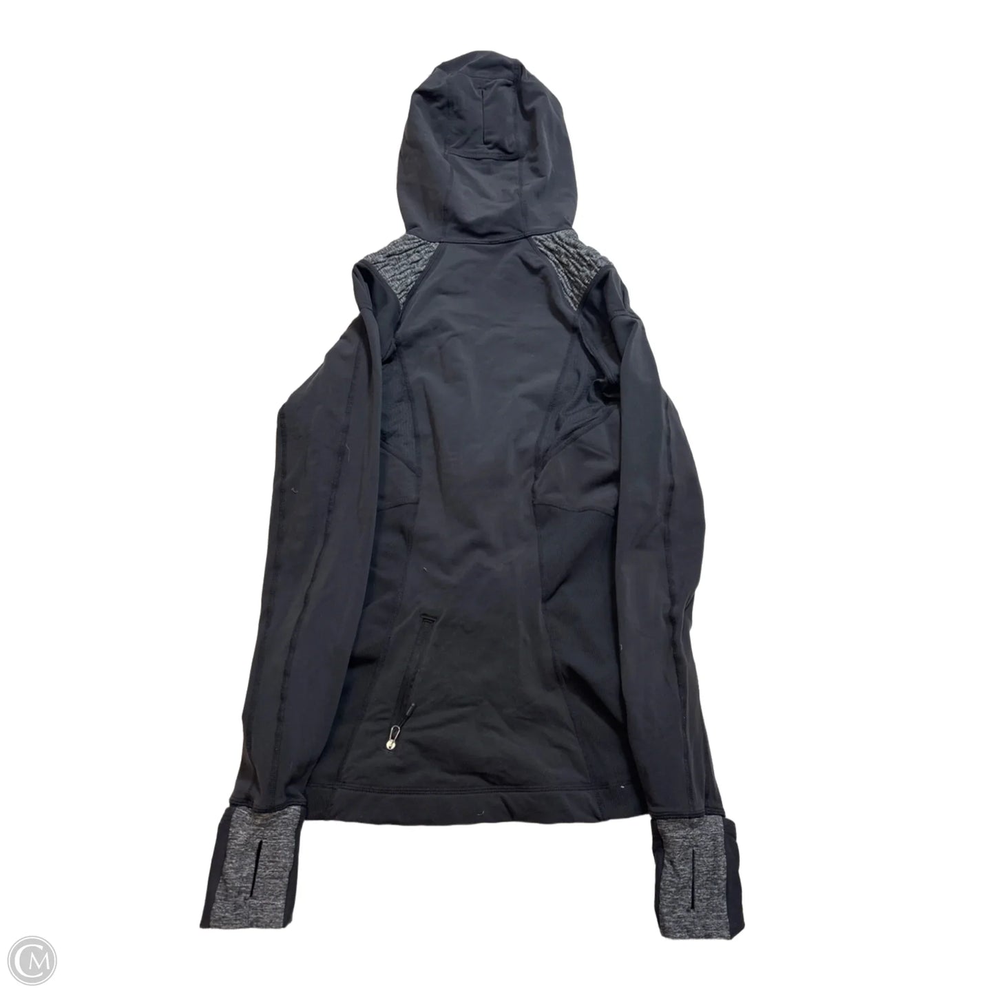 Athletic Jacket By Lululemon In Grey, Size: 2