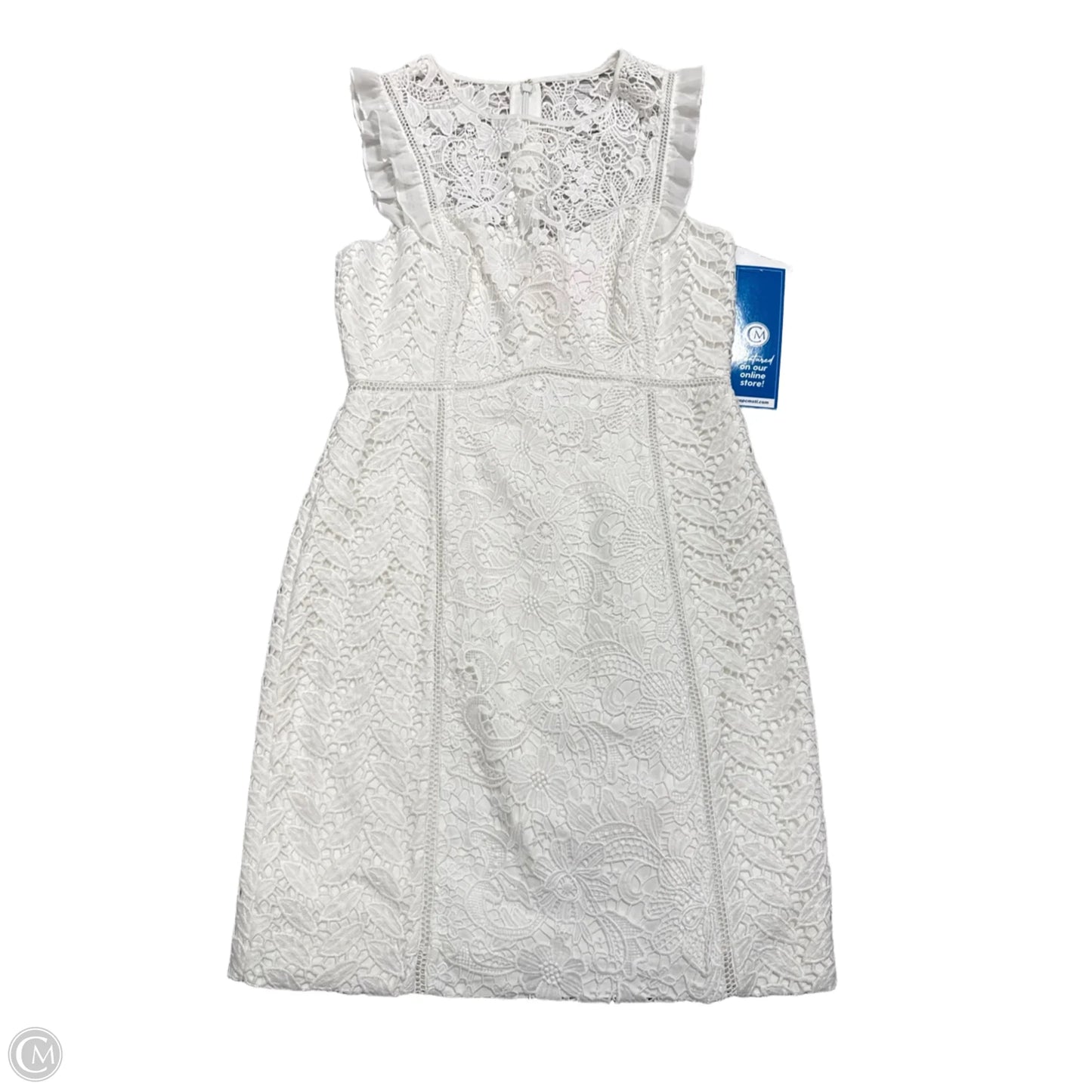 Dress Designer By Lilly Pulitzer In White, Size: 8