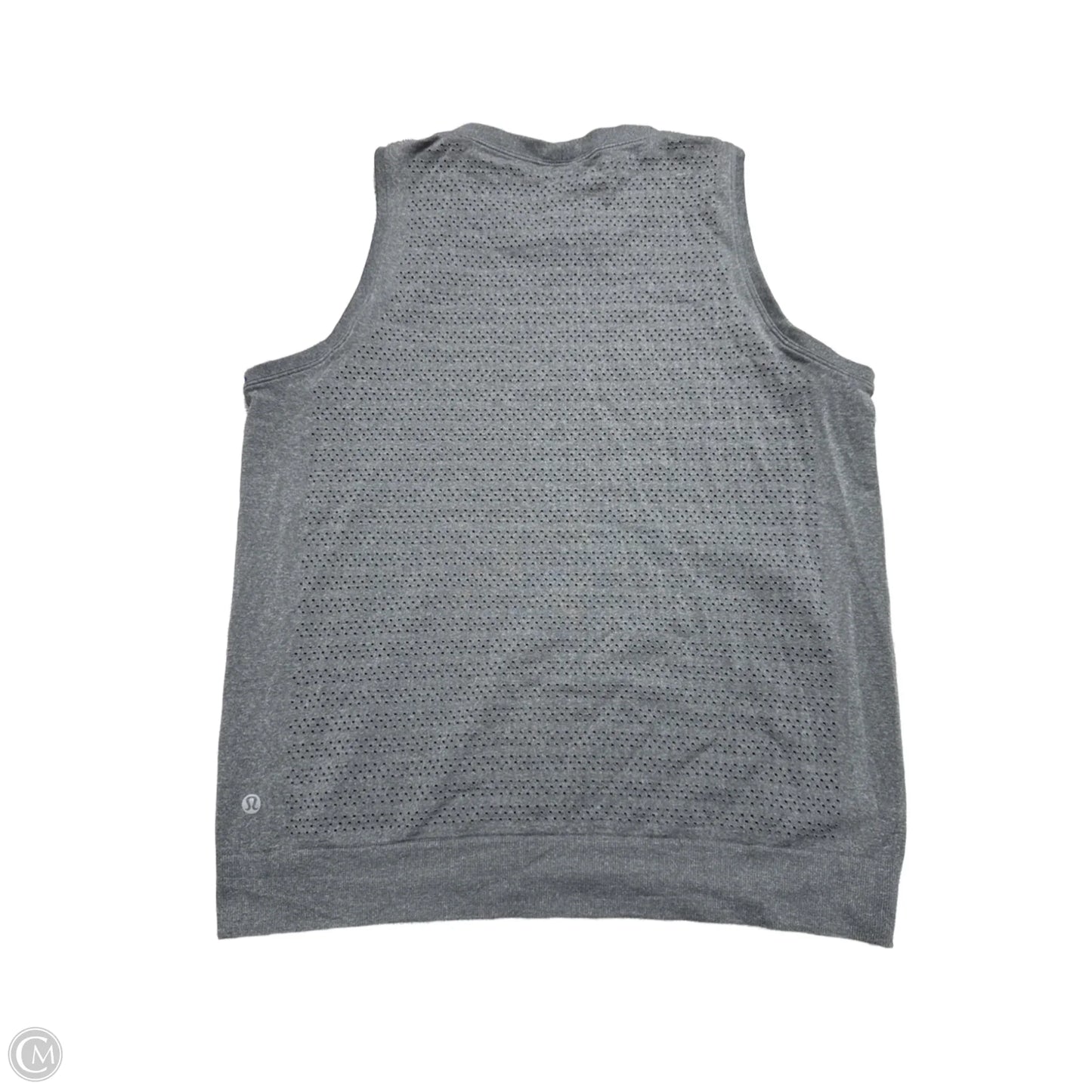 Athletic Tank Top By Lululemon In Grey, Size: M