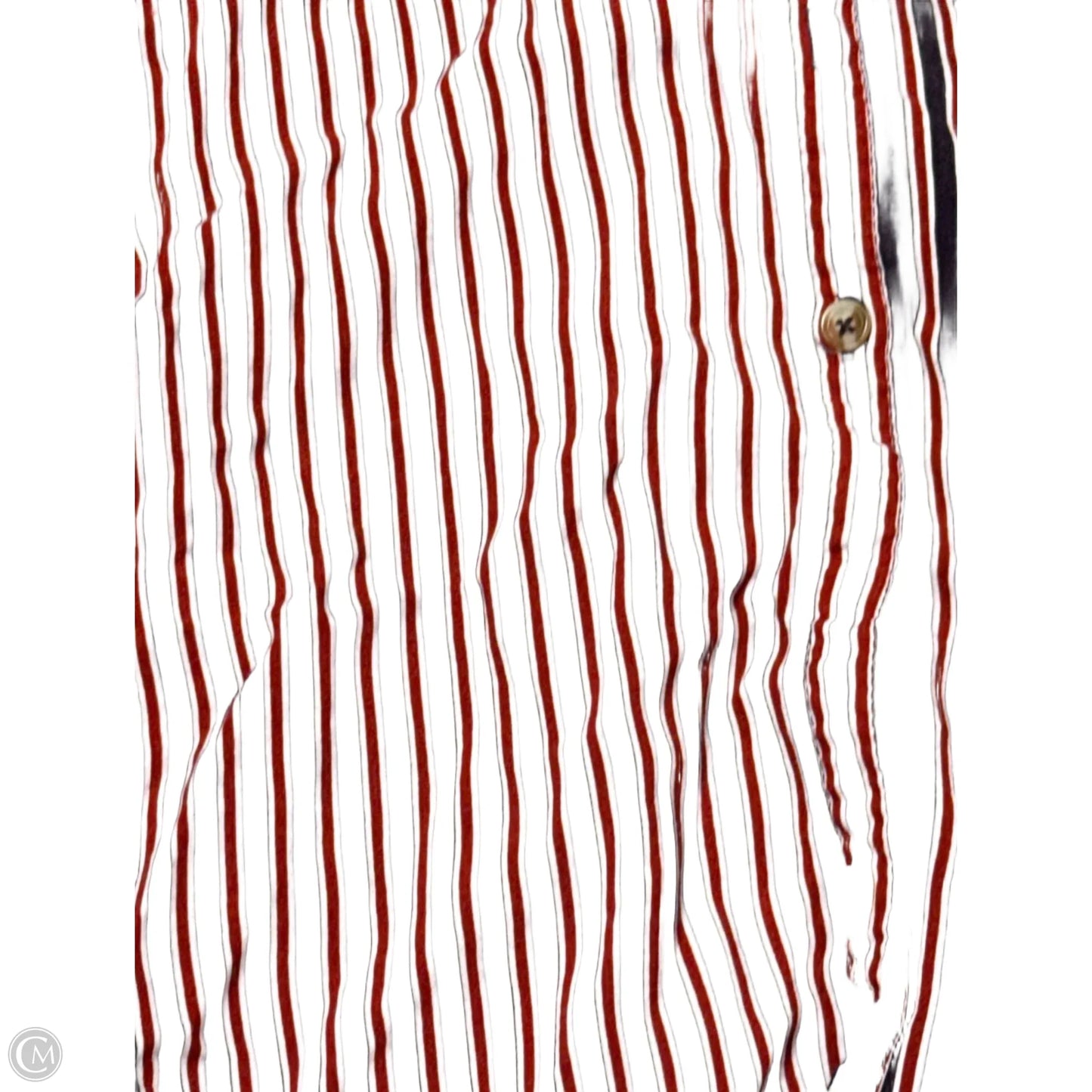 Top Long Sleeve By Maeve In Striped Pattern, Size: S