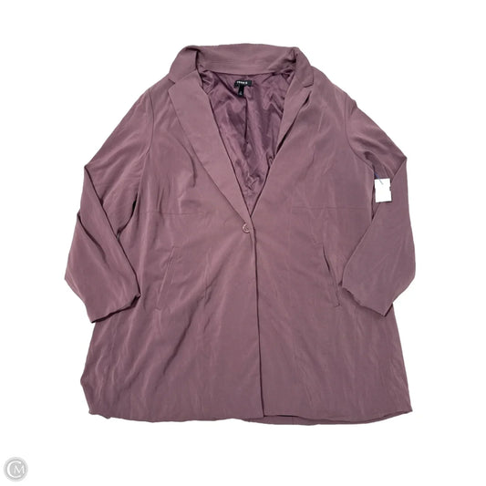 Blazer By Torrid In Purple, Size: 4x
