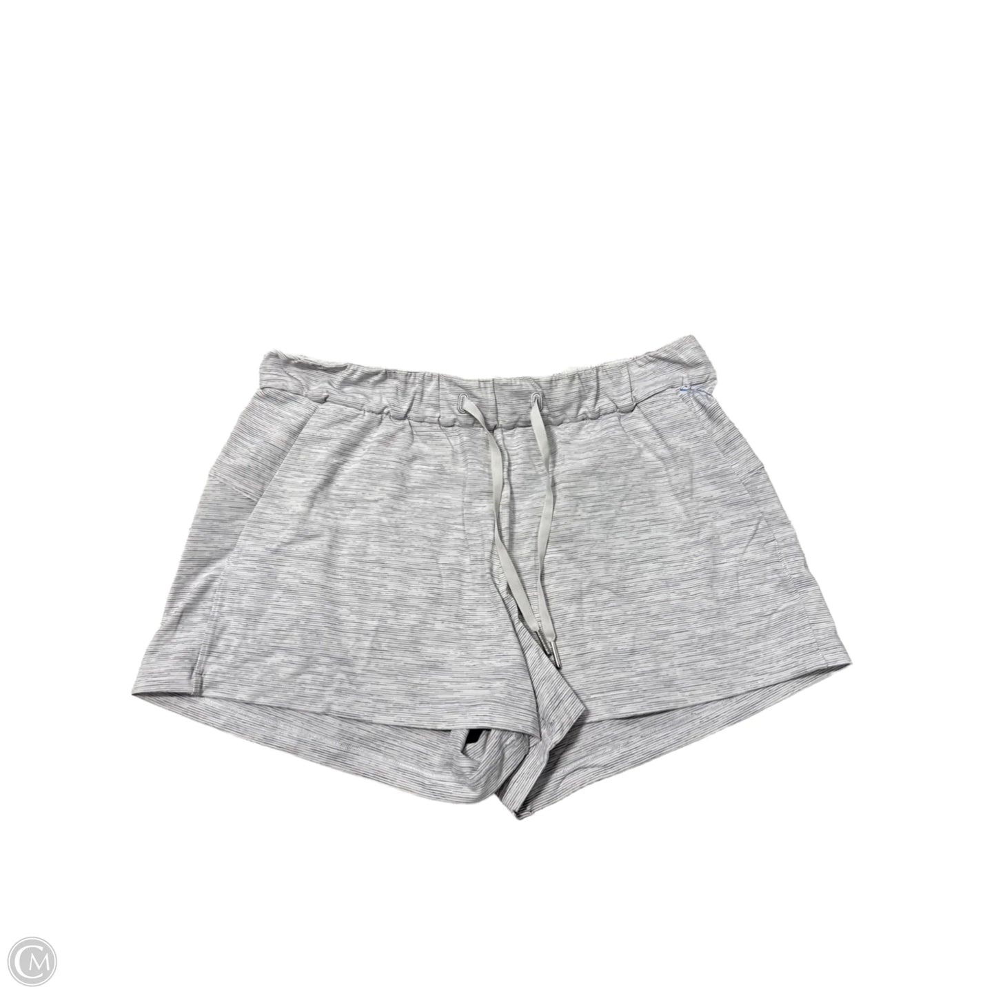 Athletic Shorts By Lululemon In Grey, Size: 10