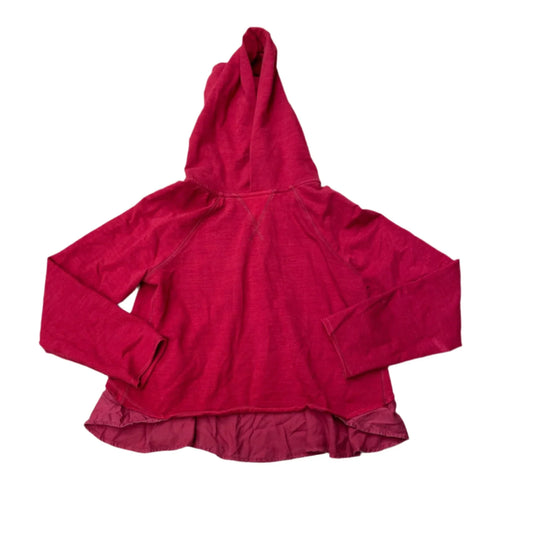Athletic Sweatshirt Hoodie By Lululemon In Red, Size: M