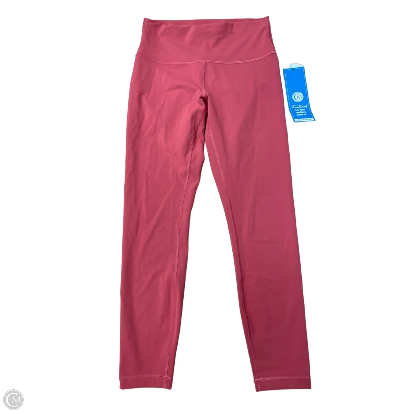 Athletic Capris / Cropped By Lululemon In Pink, Size: 8