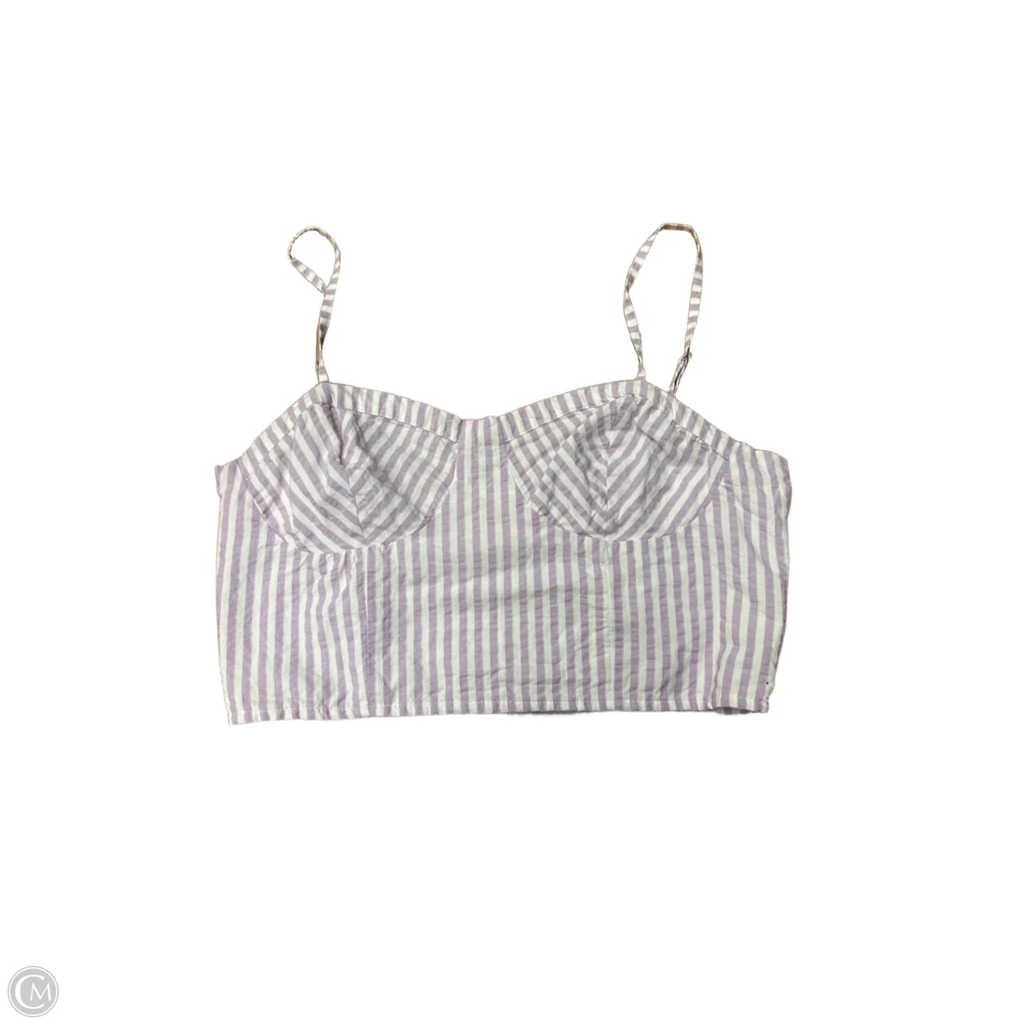 Top Sleeveless By Anthropologie In Purple, Size: S