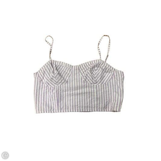 Top Sleeveless By Anthropologie In Purple, Size: S