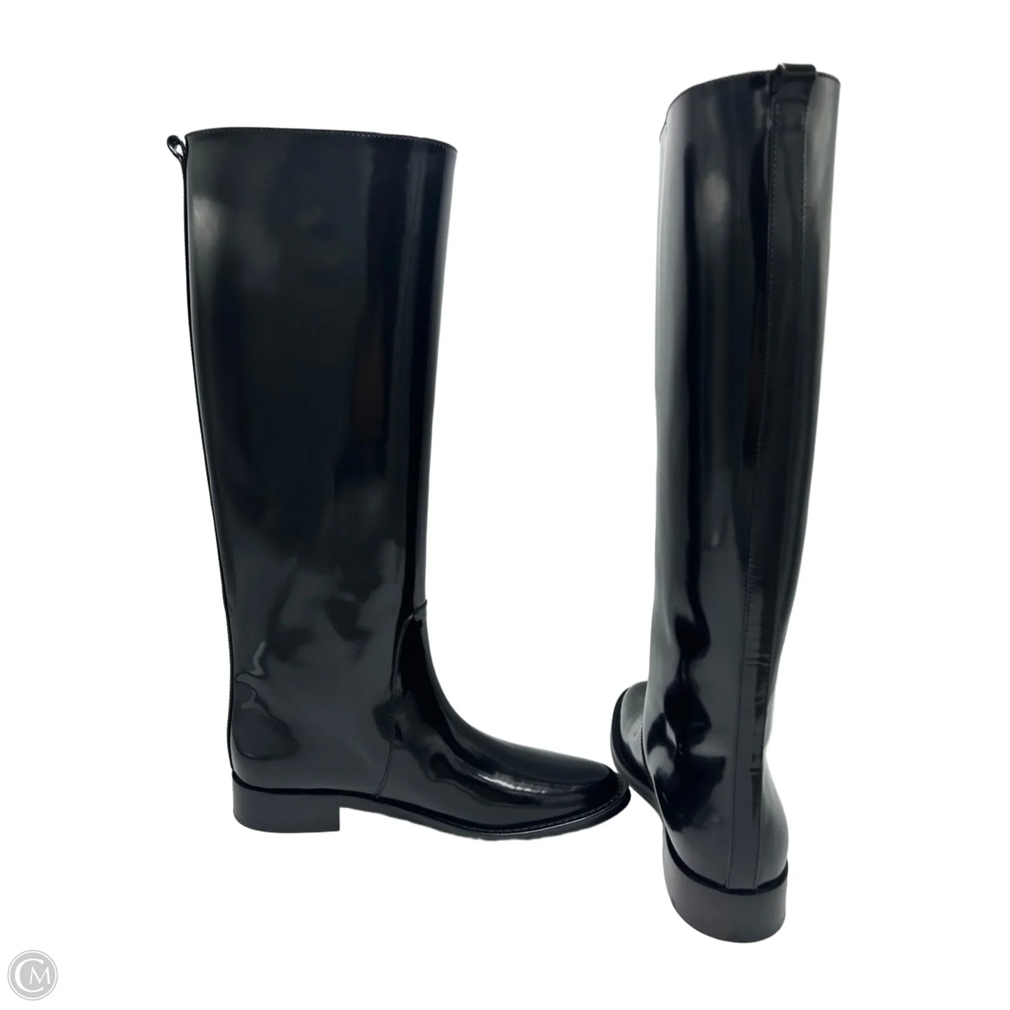 Yves Saint Laurent YSL Hunt Designer Luxury Riding Boots, Size: 8 (38)