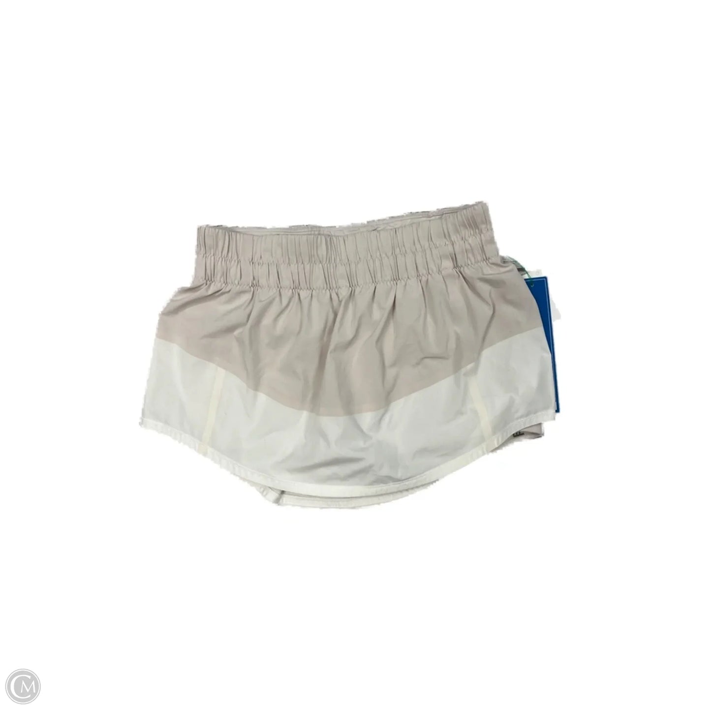 Athletic Skort By Lululemon In White, Size: 6