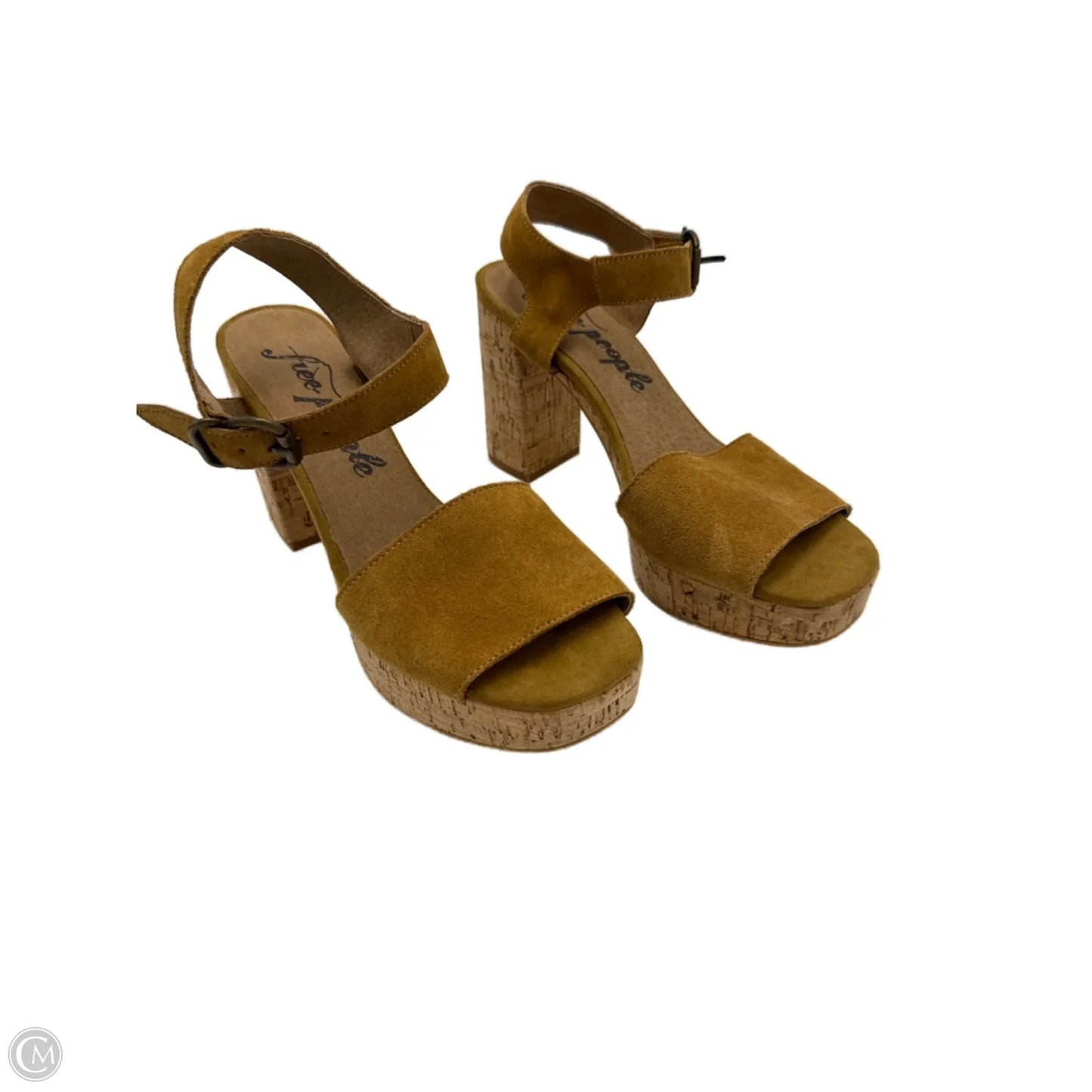 Shoes Heels Block By Free People In Brown, Size: 8.5