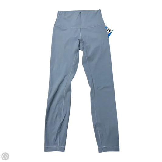 Athletic Leggings By Lululemon In Blue, Size: 4
