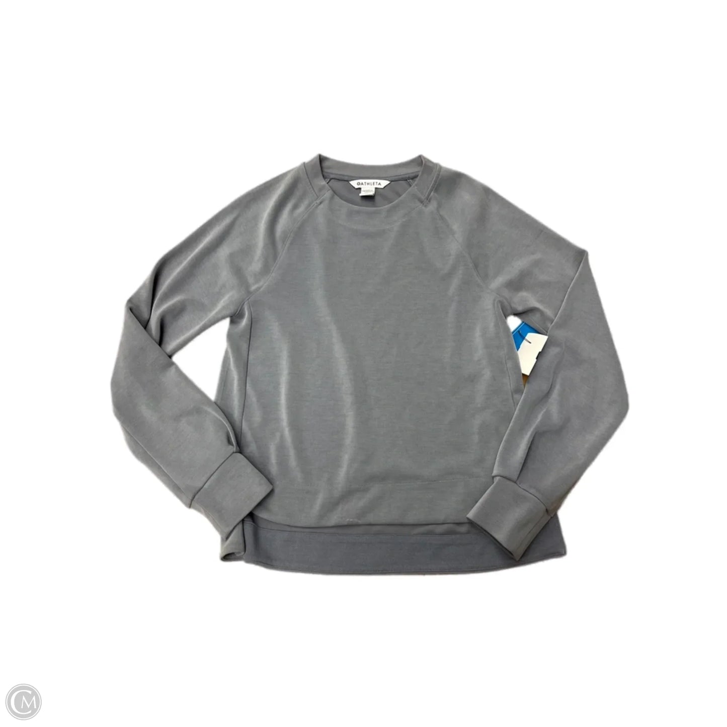 Athletic Sweatshirt Crewneck By Athleta In Grey, Size: Xxs