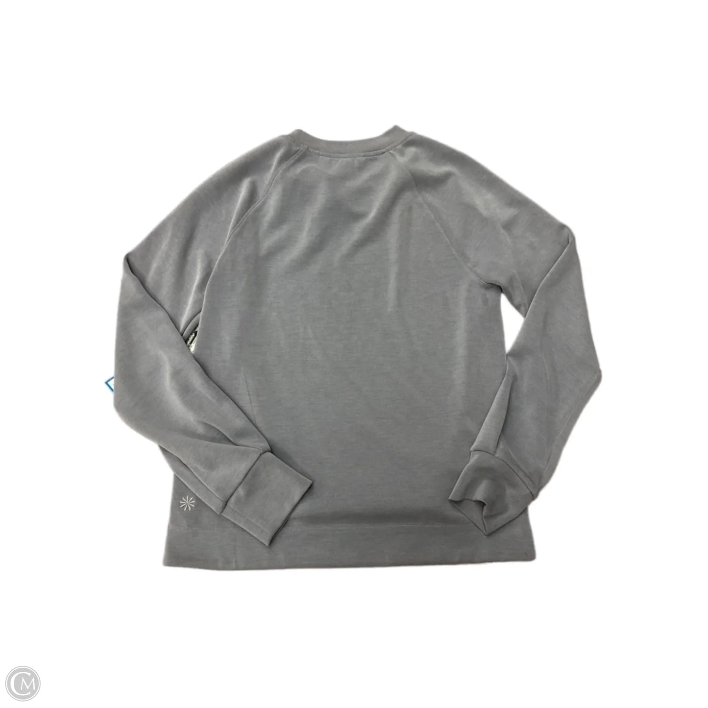 Athletic Sweatshirt Crewneck By Athleta In Grey, Size: Xxs