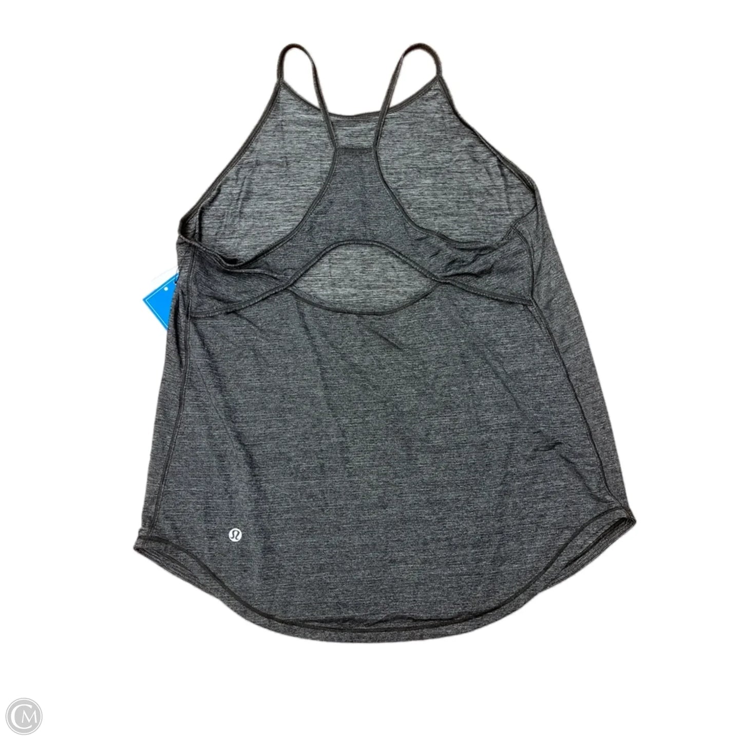 Athletic Tank Top By Lululemon In Grey, Size: M
