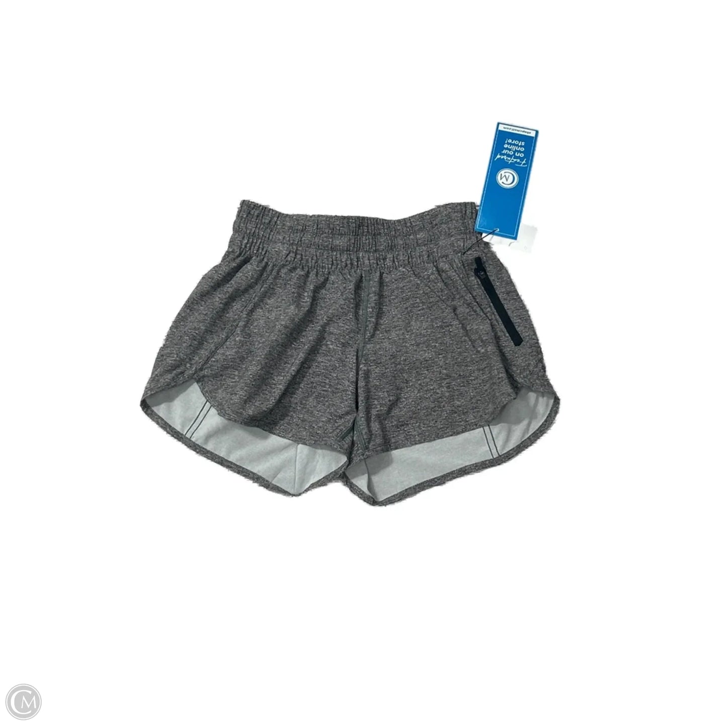 Athletic Shorts By Lululemon In Grey, Size: S