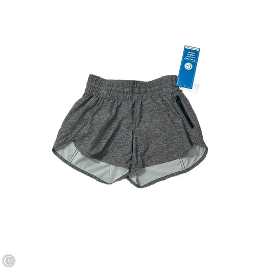 Athletic Shorts By Lululemon In Grey, Size: S