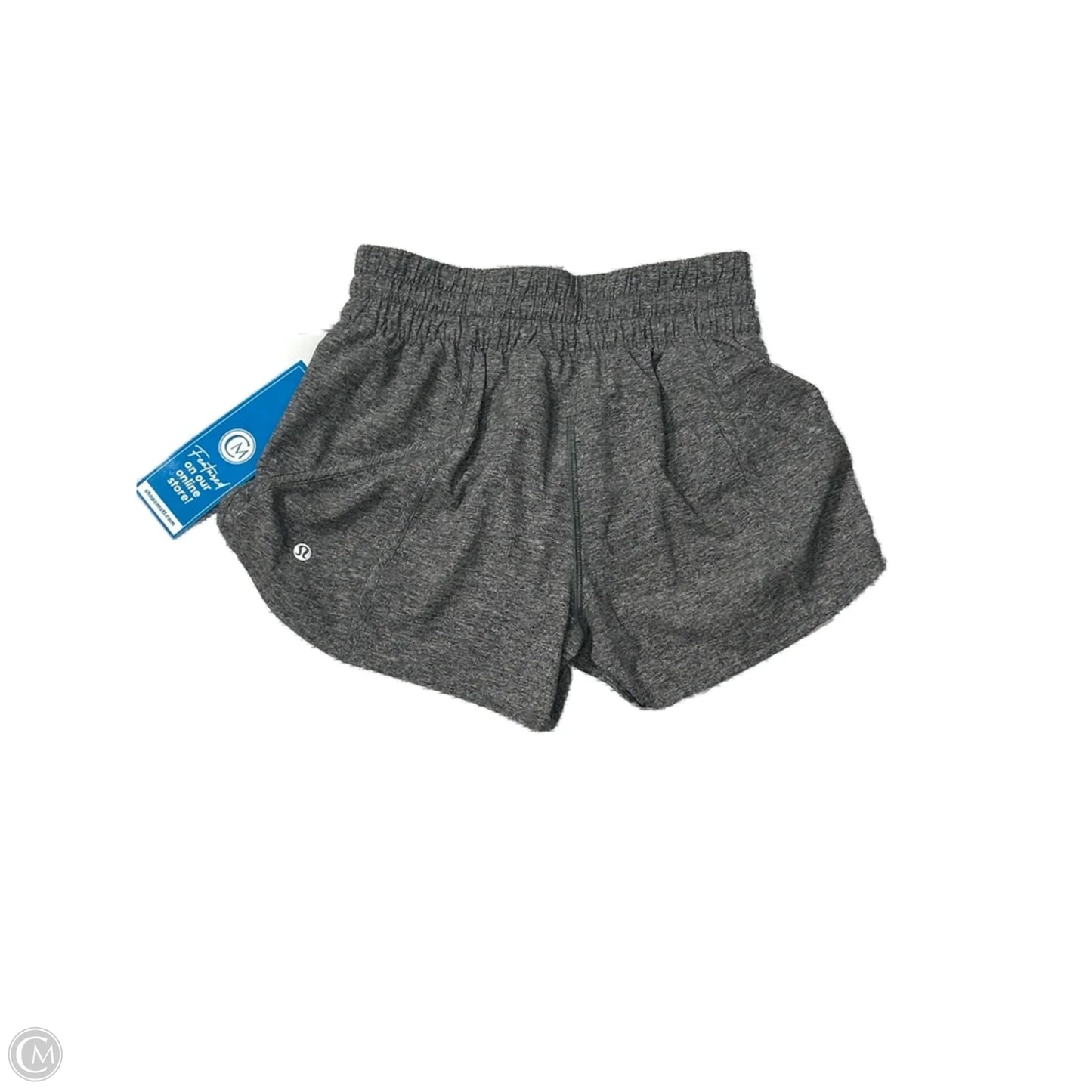 Athletic Shorts By Lululemon In Grey, Size: S