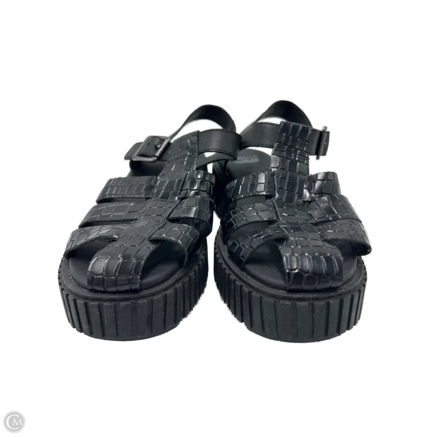 Sandals Heels Platform By Sorel In Black, Size: 8.5